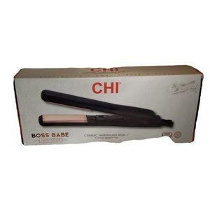 Chi Boss Babe ceramic hairstyling 1" iron limited edition new in box